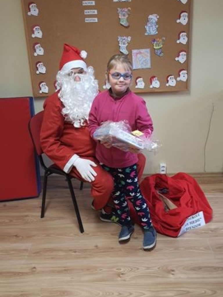 Mikołaj w hrubieszowskim Specjalnym Ośrodku Szkolno-Wychowawczym