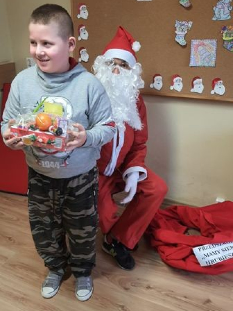 Mikołaj w hrubieszowskim Specjalnym Ośrodku Szkolno-Wychowawczym