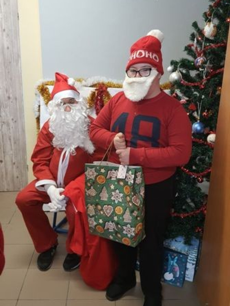 Mikołaj w hrubieszowskim Specjalnym Ośrodku Szkolno-Wychowawczym