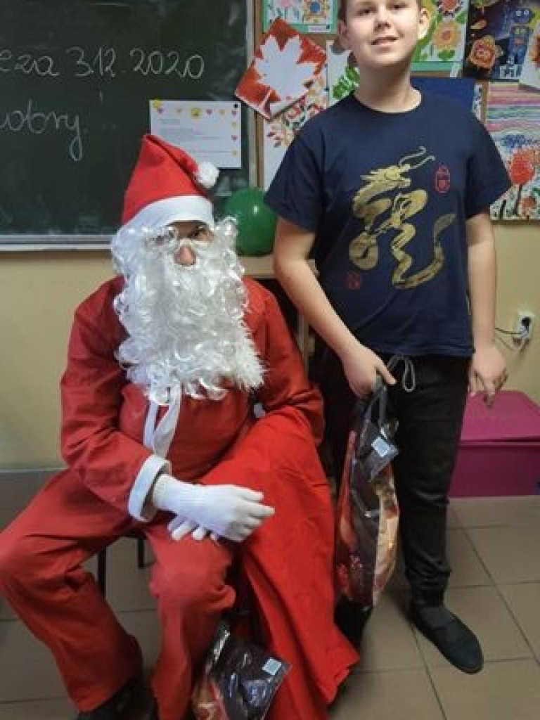 Mikołaj w hrubieszowskim Specjalnym Ośrodku Szkolno-Wychowawczym