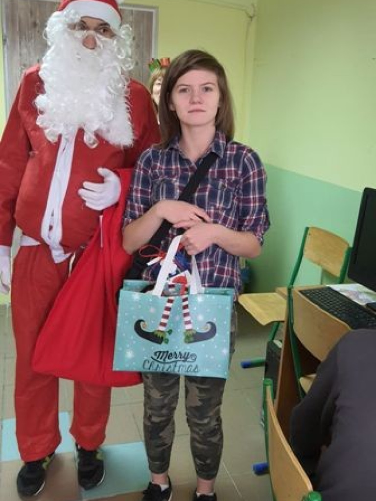 Mikołaj w hrubieszowskim Specjalnym Ośrodku Szkolno-Wychowawczym