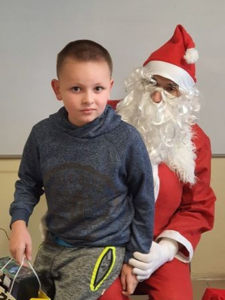 Mikołaj w hrubieszowskim Specjalnym Ośrodku Szkolno-Wychowawczym