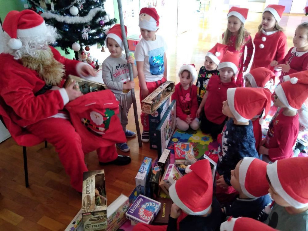Dzień ze Świętym Mikołajem w Przedszkolu nr 2 - ZDJĘCIA