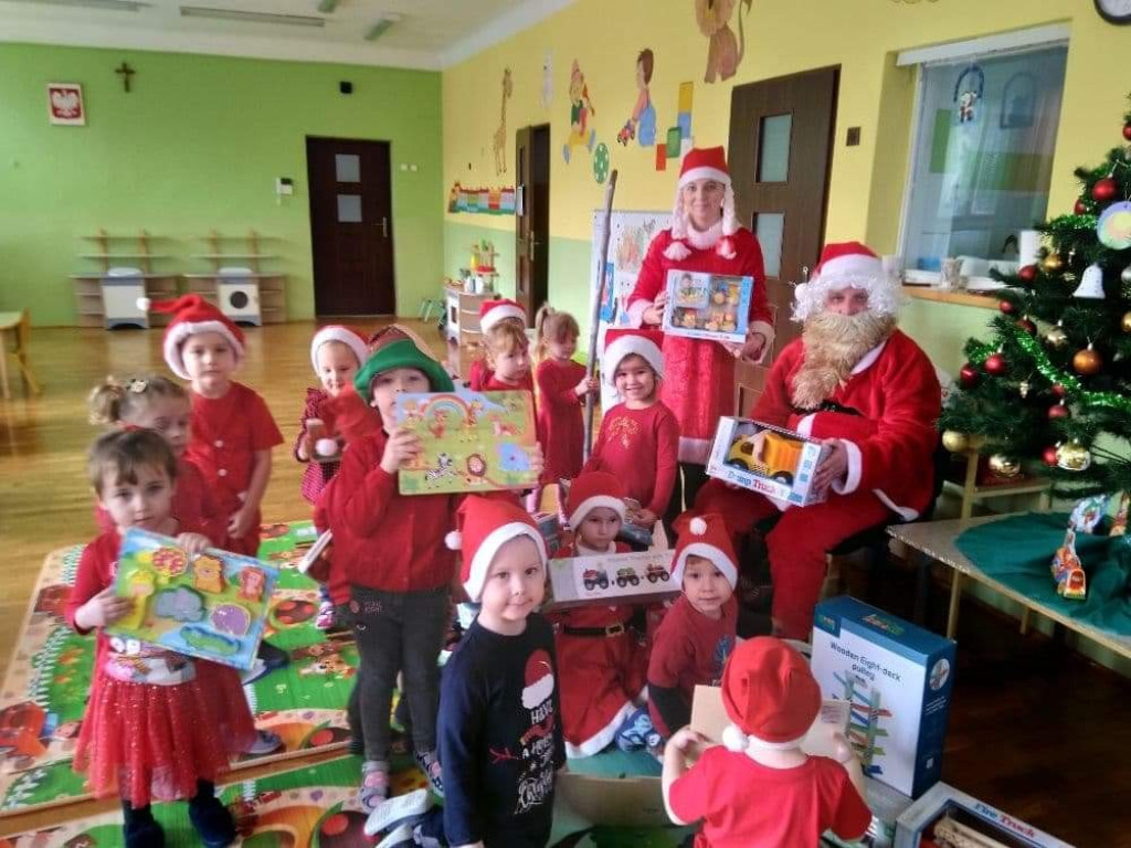 Dzień ze Świętym Mikołajem w Przedszkolu nr 2 - ZDJĘCIA