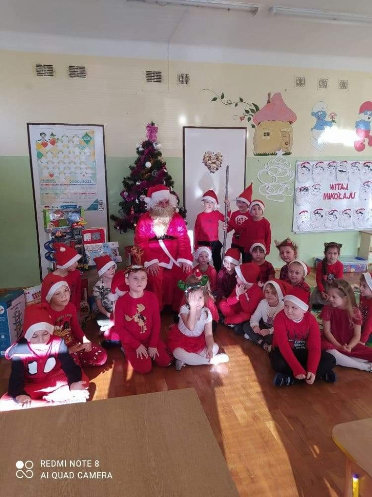 Dzień ze Świętym Mikołajem w Przedszkolu nr 2 - ZDJĘCIA