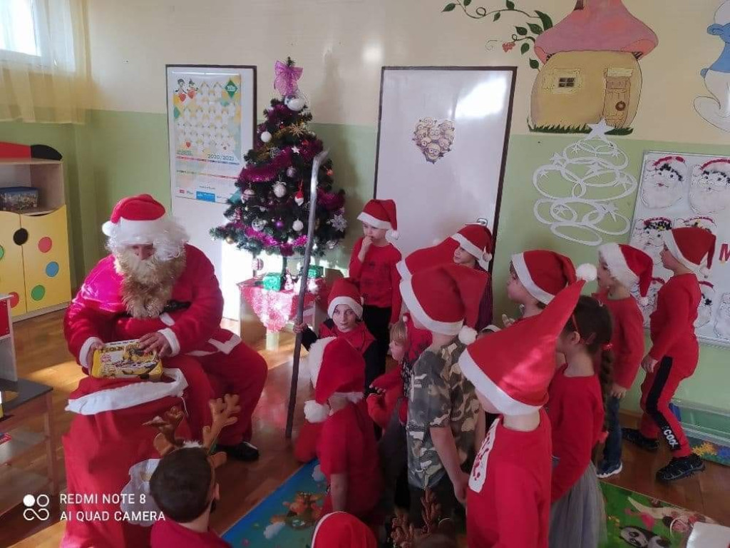 Dzień ze Świętym Mikołajem w Przedszkolu nr 2 - ZDJĘCIA