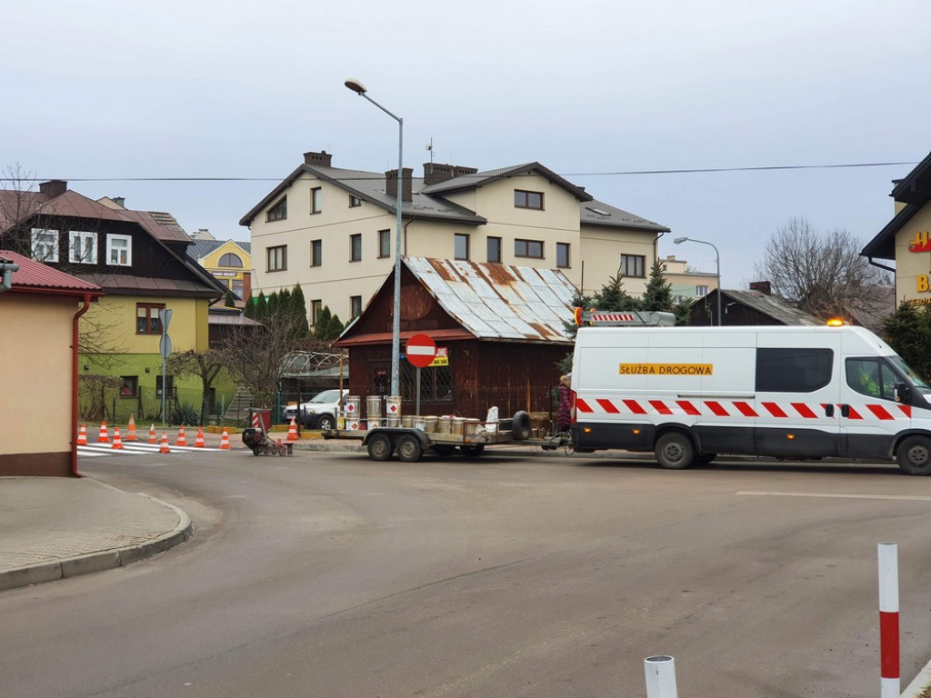 Hrubieszów: Targowa po remoncie - zamontowano barierki ochronne - ZDJĘCIA