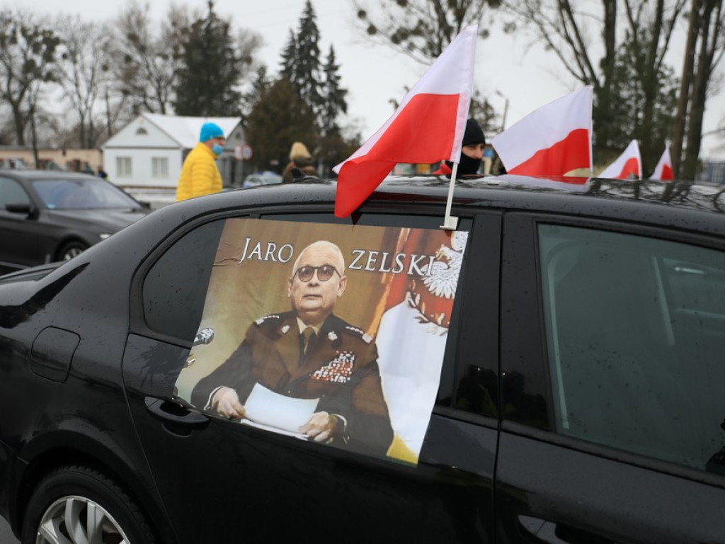 Kolejny hrubieszowski protest samochodowy - ZDJĘCIA, WIDEO