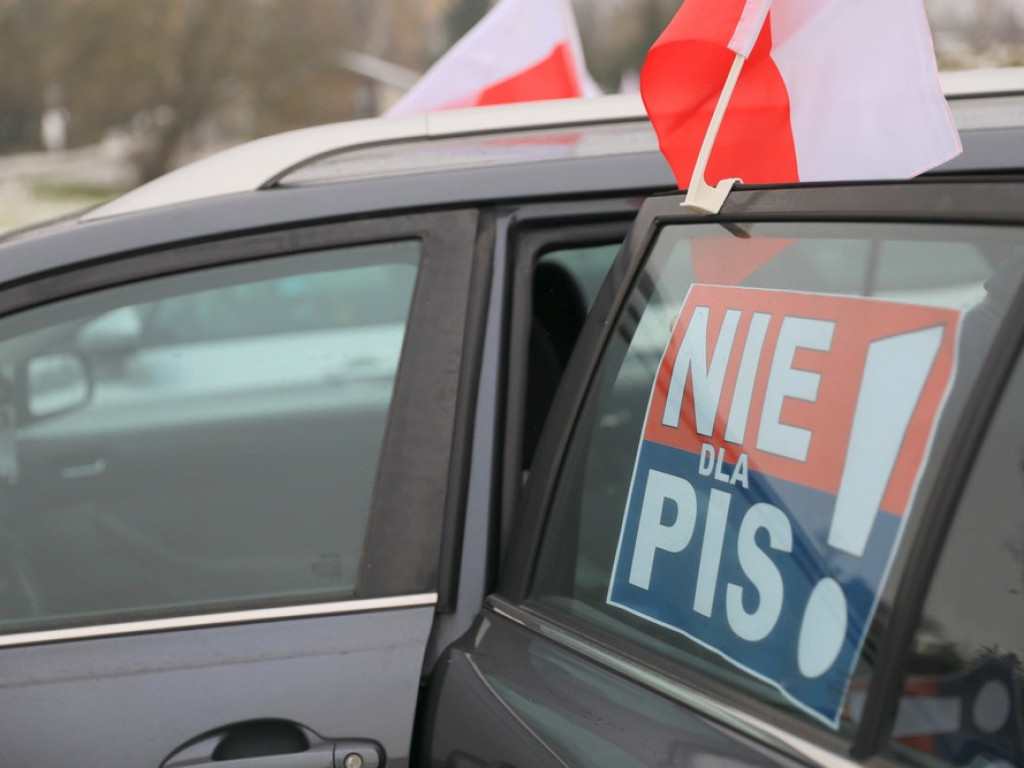 Kolejny hrubieszowski protest samochodowy - ZDJĘCIA, WIDEO