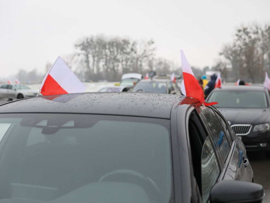 Kolejny hrubieszowski protest samochodowy - ZDJĘCIA, WIDEO