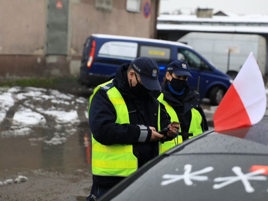 Kolejny hrubieszowski protest samochodowy - ZDJĘCIA, WIDEO