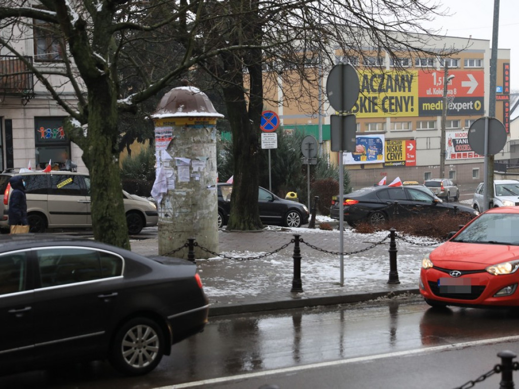 Kolejny hrubieszowski protest samochodowy - ZDJĘCIA, WIDEO