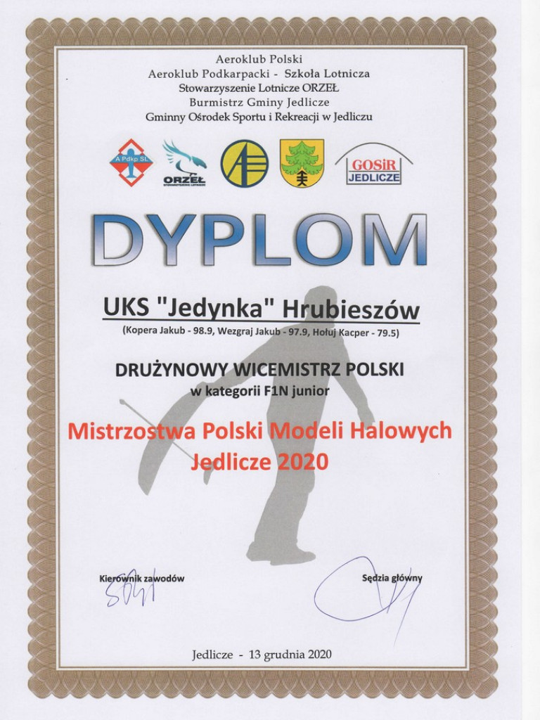 Sukcesy hrubieszowskich modelarzy w Pucharze Polski - ZDJĘCIA