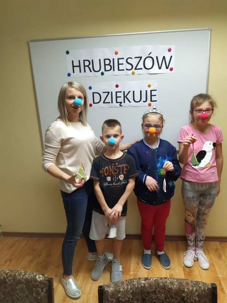 Wolontariusze Fundacji Dr Clown z wizytą w hrubieszowskim Specjalnym Ośrodku Szkolno-Wychowawczym - ZDJĘCIA