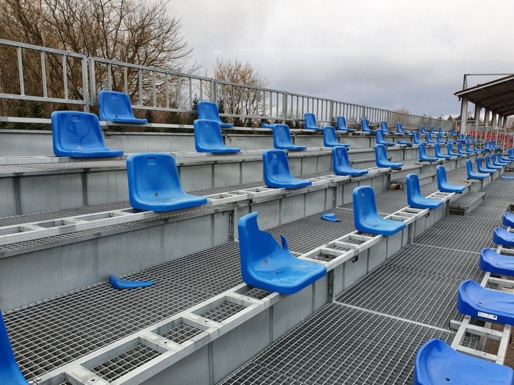 Hrubieszów: Świąteczna demolka na stadionie - ZDJĘCIA