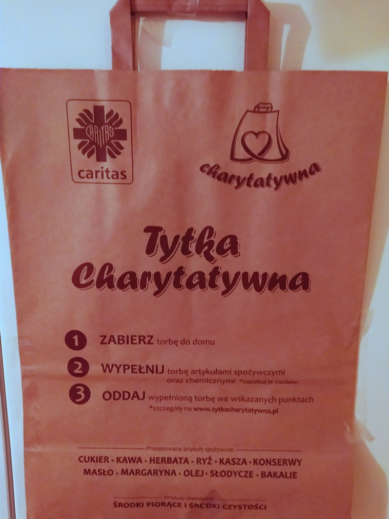 Wyciągnij rękę do ubogiego - Tytka Charytatywna Caritas Hrubieszów - ZDJĘCIA
