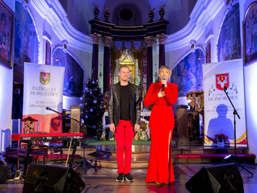 Hrubieszów: Noworoczny Koncert Kolęd Magdy Steczkowskiej - ZDJĘCIA