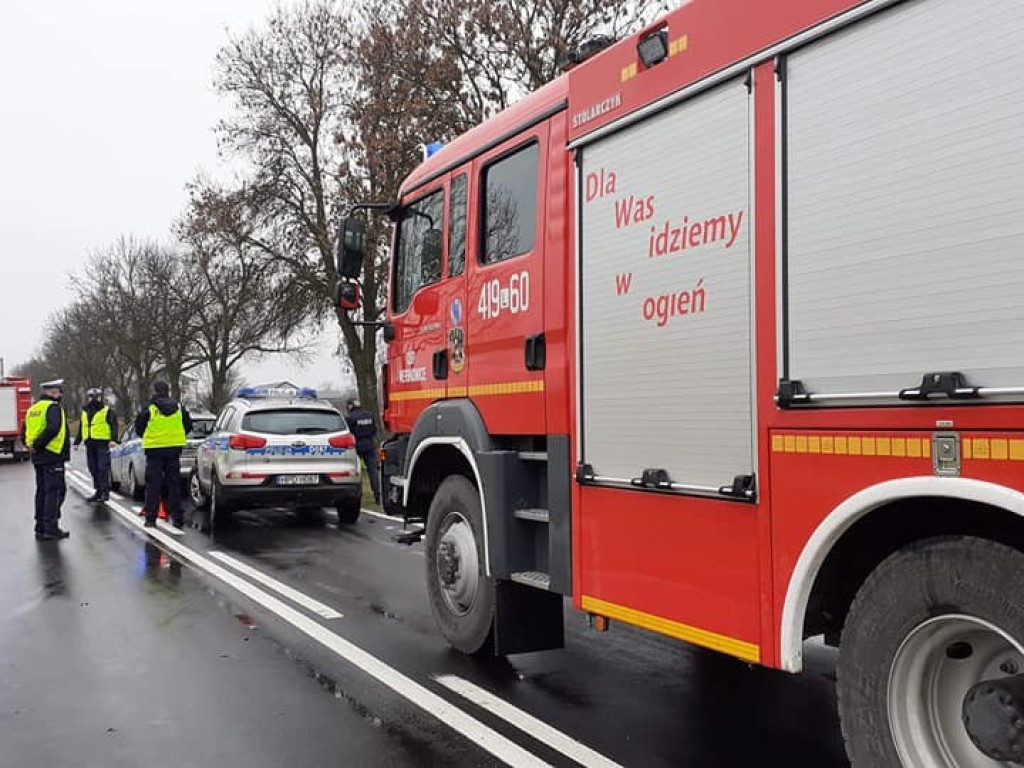 Tragiczny wypadek w Terebiniu. Zginął kierowca opla - ZDJĘCIA