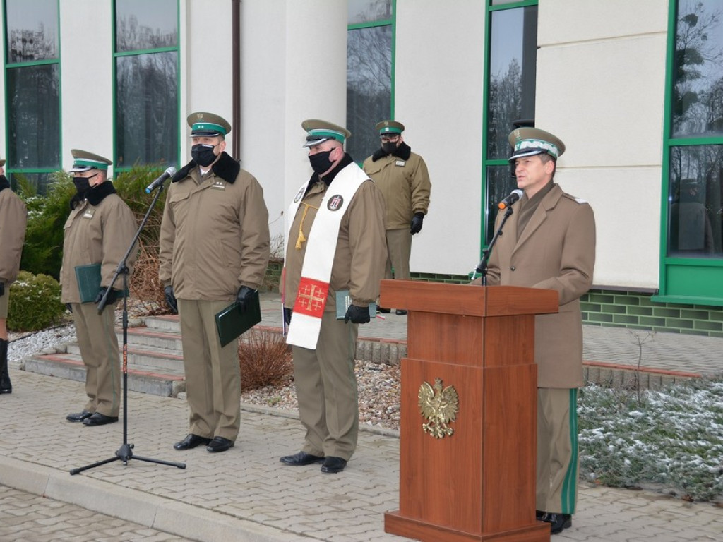 Ślubowanie nowo przyjętych funkcjonariuszy NOSG - ZDJĘCIA