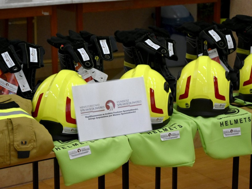 Wiceminister przekazał nowy sprzęt dla druhów z gminy Hrubieszów - ZDJĘCIA, WIDEO