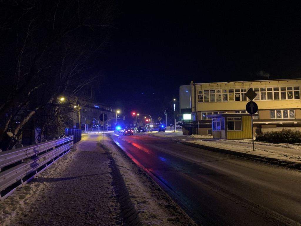 Hrubieszów: Wypadek na skrzyżowaniu Piłsudskiego, Ludnej i Mickiewicza - ZDJĘCIA