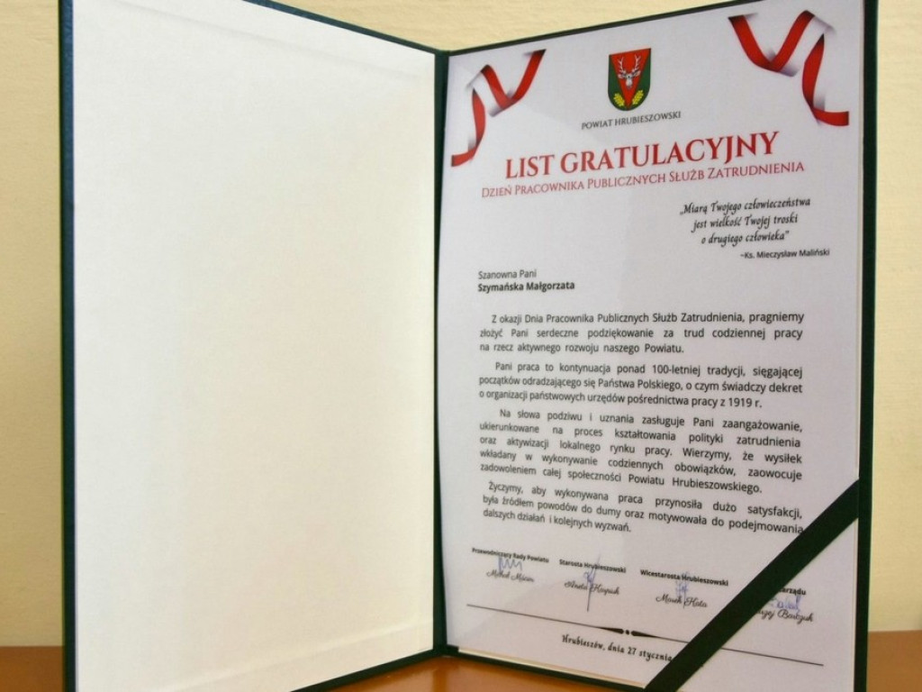 Dzień Pracownika Publicznych Służb Zatrudnienia - ZDJĘCIA
