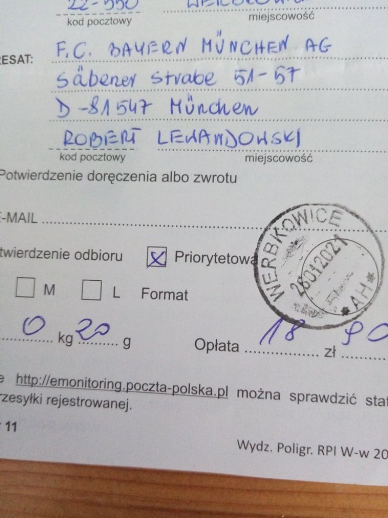 Werbkowice: Pomoc dla Frania - list do Roberta Lewandowskiego - ZDJĘCIA