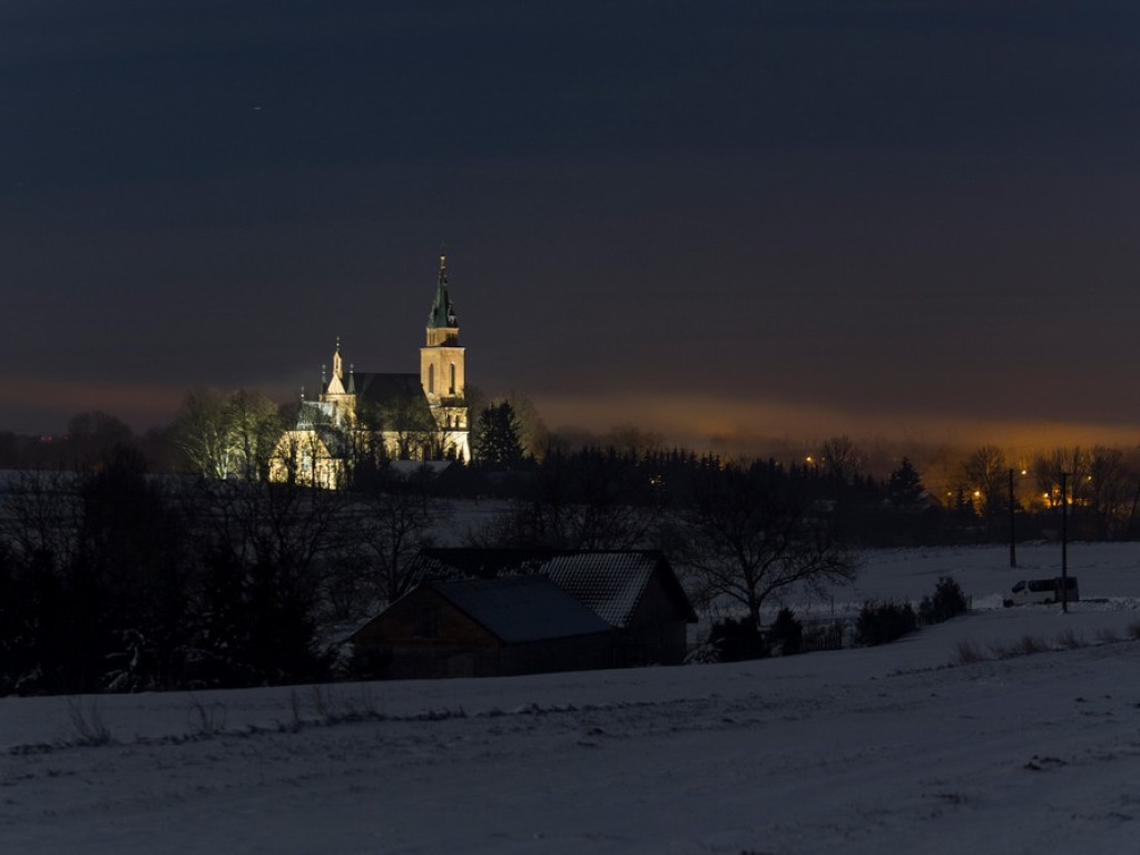 Nocne zdjęcia Trzeszczan