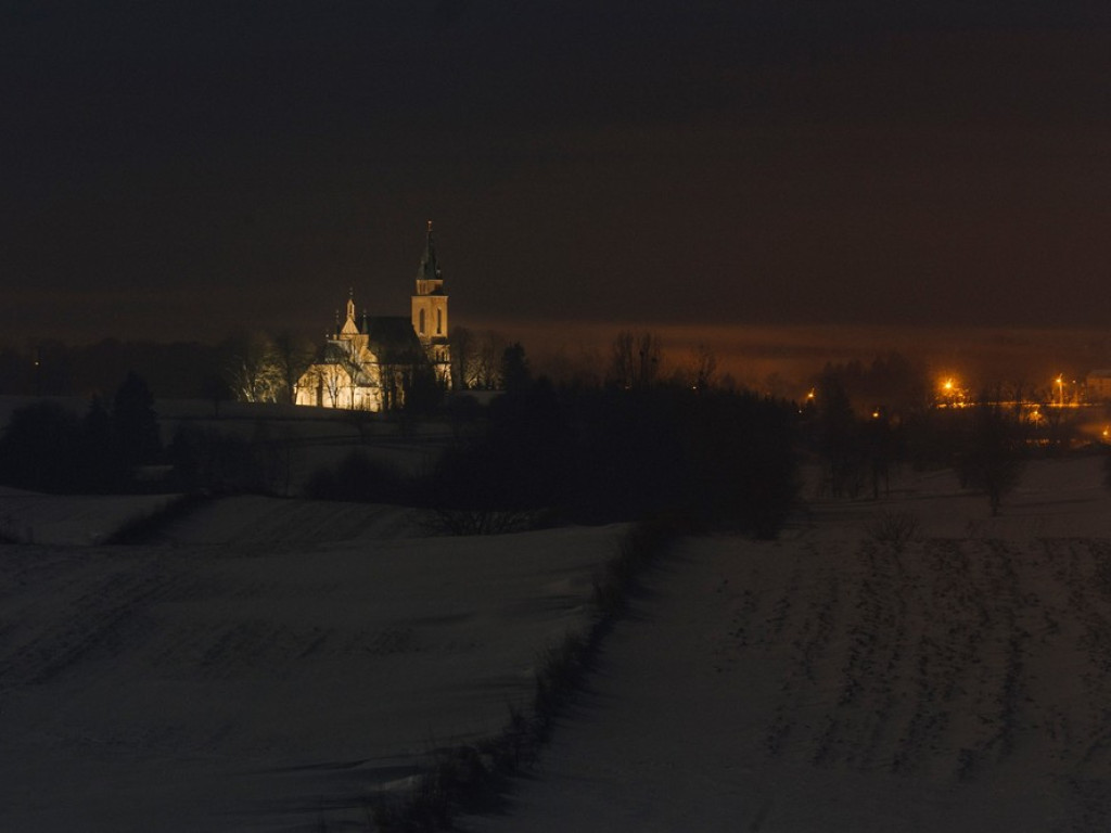 Nocne zdjęcia Trzeszczan