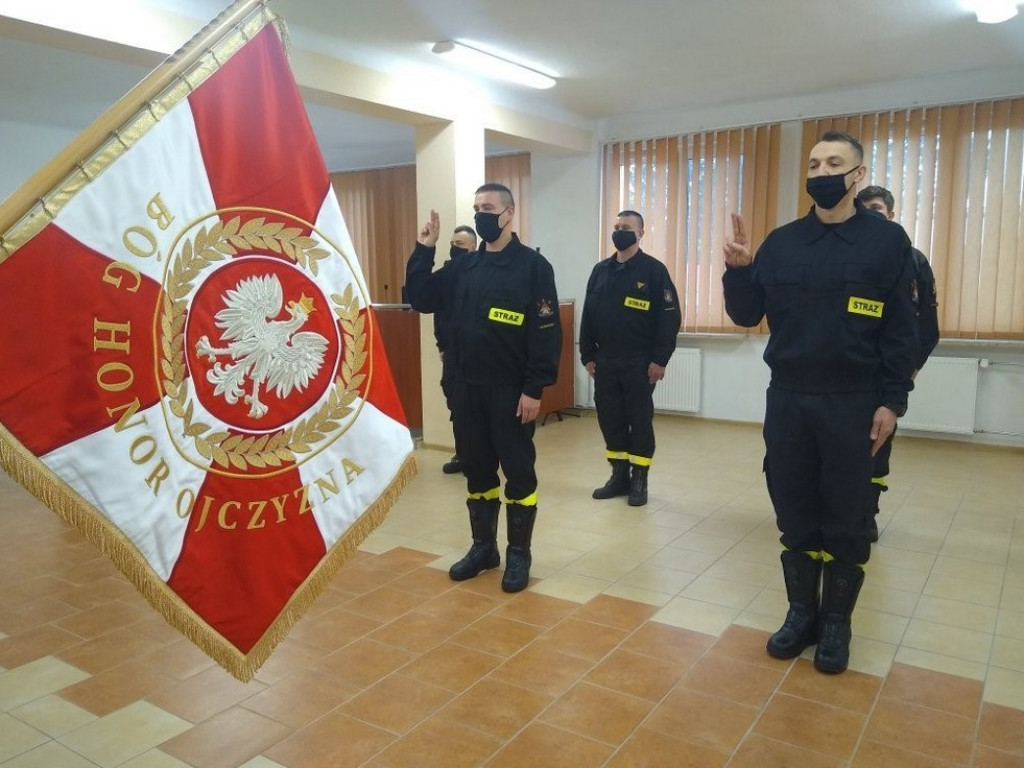 Hrubieszów: Ślubowanie strażaków - ZDJĘCIA