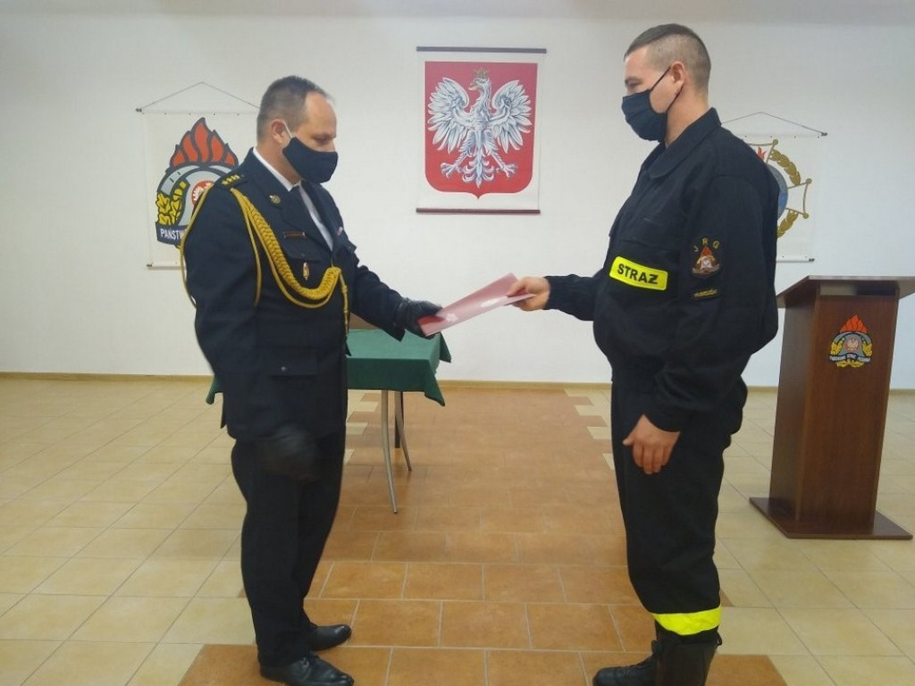 Hrubieszów: Ślubowanie strażaków - ZDJĘCIA