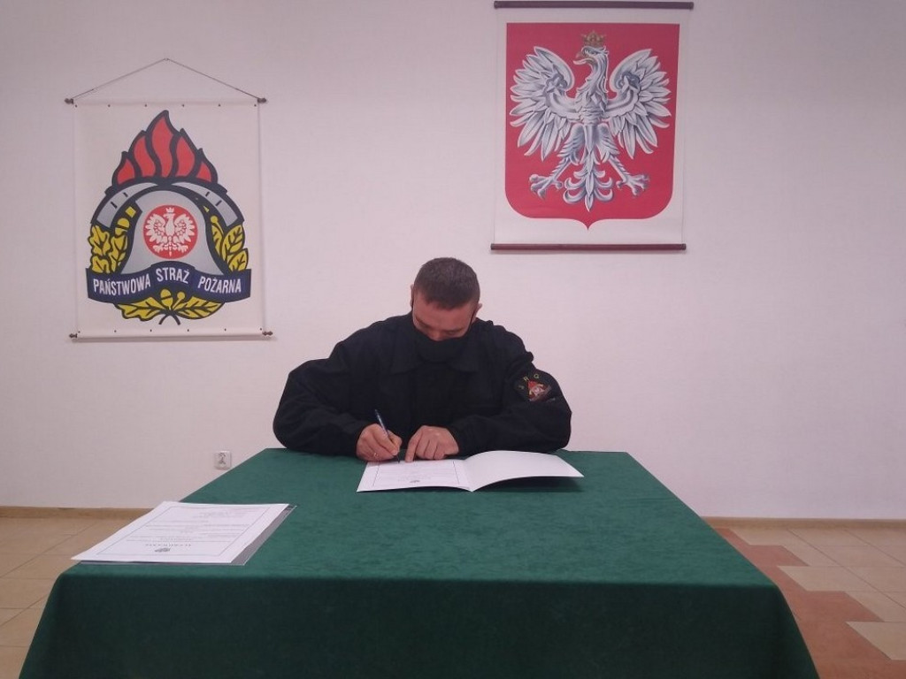 Hrubieszów: Ślubowanie strażaków - ZDJĘCIA