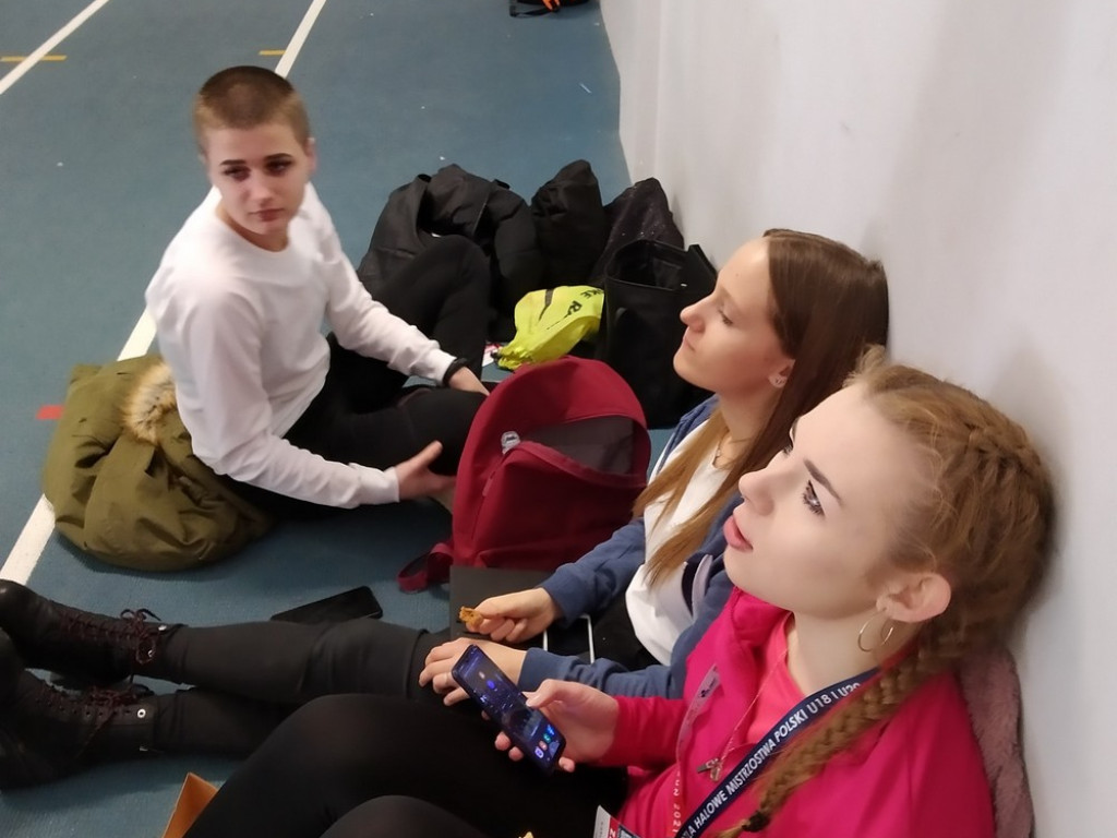 Lekkoatletki Unii Hrubieszów na Halowych Mistrzostwach Polski - ZDJĘCIA