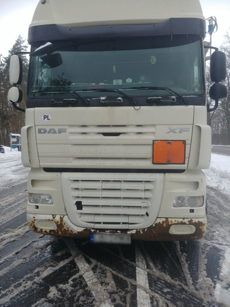 Niebezpieczny, łatwopalny transport