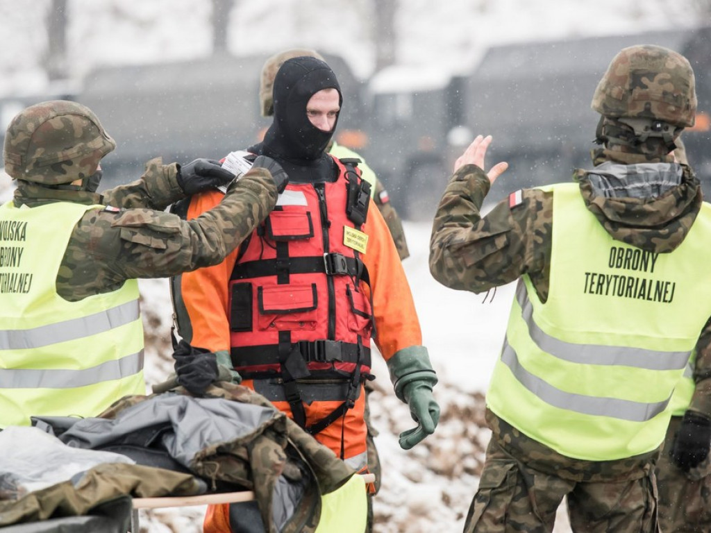Lubelscy Terytorialsi w gotowości do przeciwdziałania podtopieniom - ZDJĘCIA