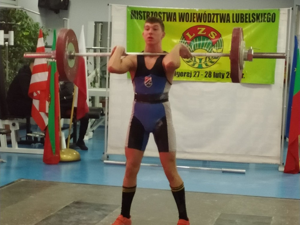 Otwarte Mistrzostwa Województwa Lubelskiego LZS w Biłgoraju w podnoszeniu ciężarów