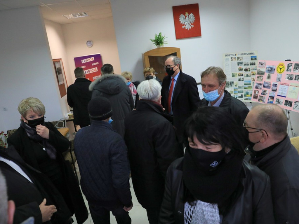 Hrubieszów: Otwarcie biura Nowej Lewicy z udziałem Włodzimierza Czarzastego - ZDJĘCIA, WIDEO