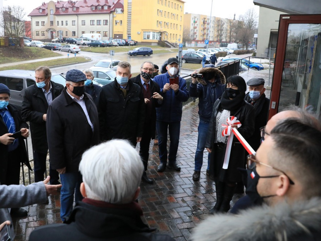 Hrubieszów: Otwarcie biura Nowej Lewicy z udziałem Włodzimierza Czarzastego - ZDJĘCIA, WIDEO