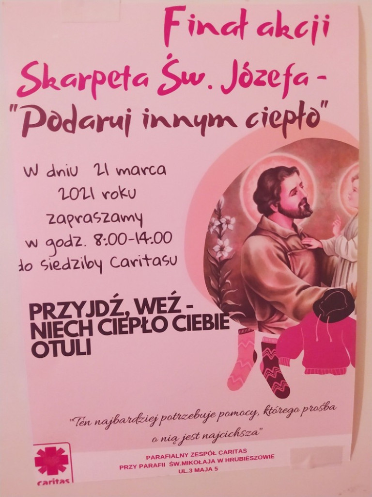 Akcje Caritas Hrubieszów - ZDJĘCIA