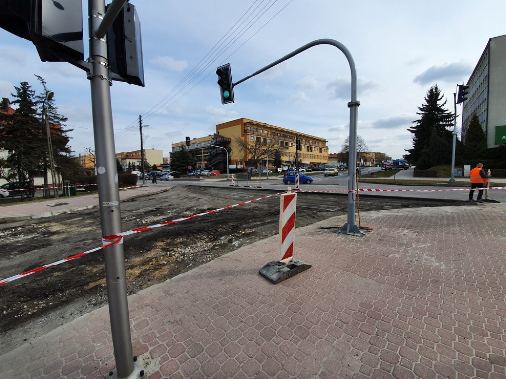 Hrubieszów: Trwa remont Ludnej - ulica zamknięta - ZDJĘCIA