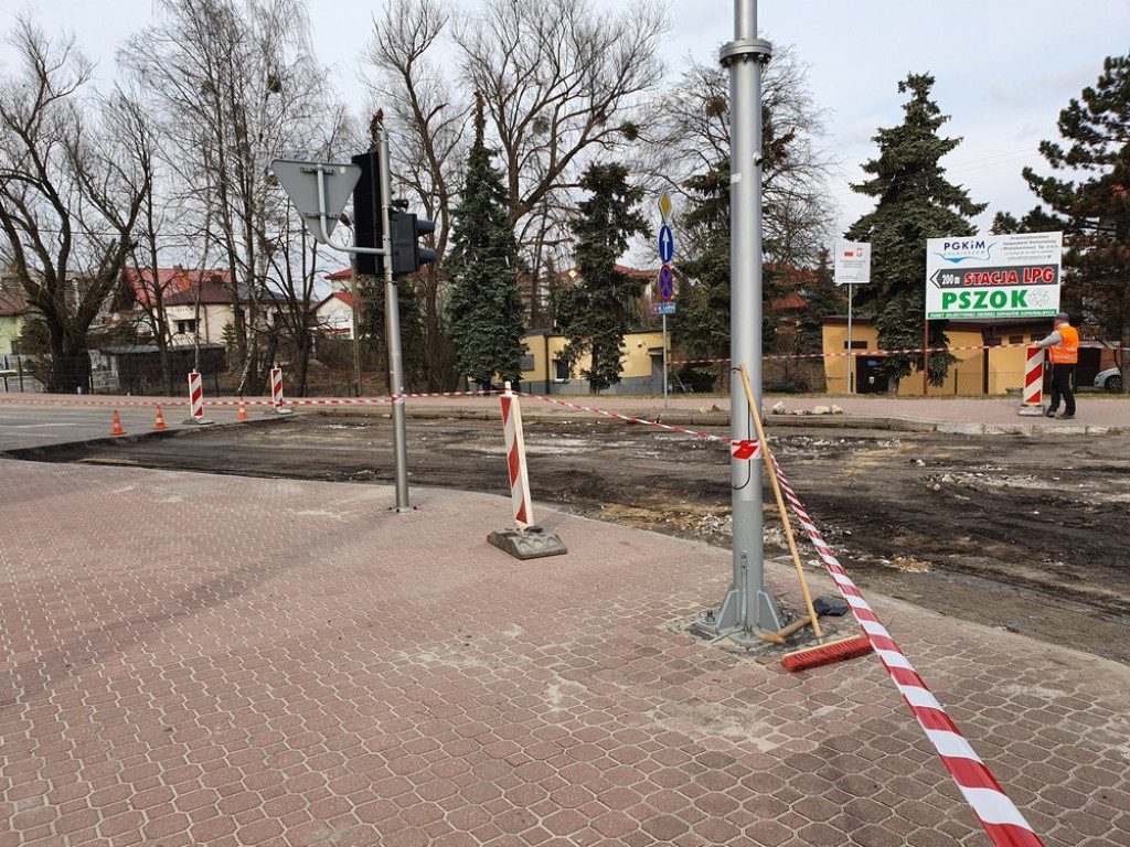 Hrubieszów: Trwa remont Ludnej - ulica zamknięta - ZDJĘCIA
