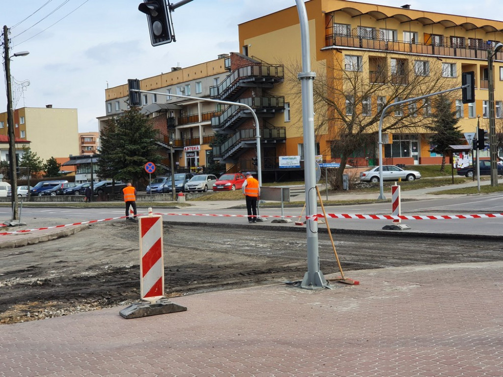 Hrubieszów: Trwa remont Ludnej - ulica zamknięta - ZDJĘCIA