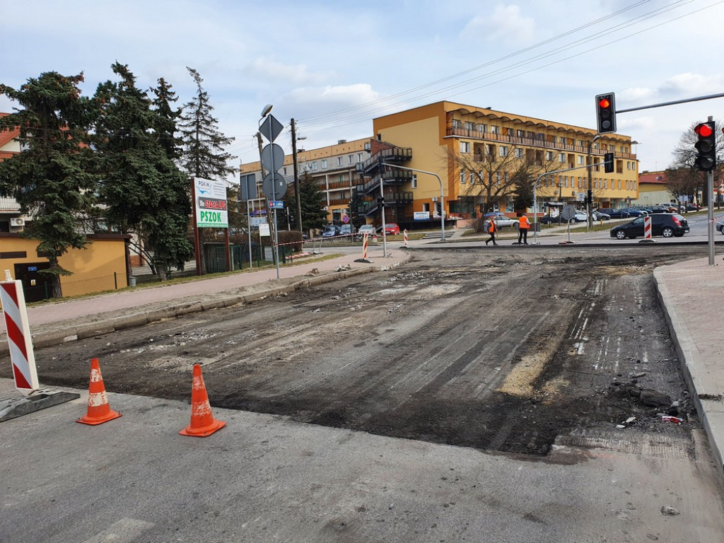 Hrubieszów: Trwa remont Ludnej - ulica zamknięta - ZDJĘCIA