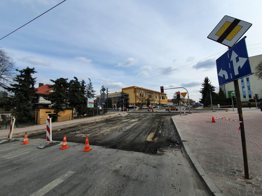 Hrubieszów: Trwa remont Ludnej - ulica zamknięta - ZDJĘCIA