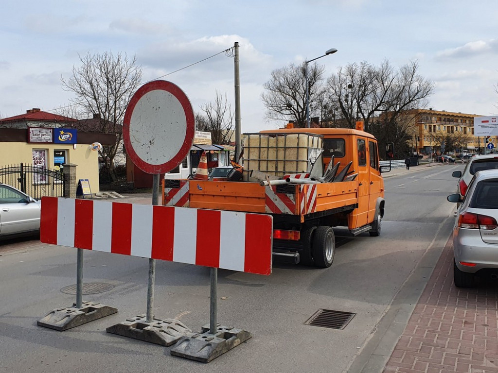Hrubieszów: Trwa remont Ludnej - ulica zamknięta - ZDJĘCIA