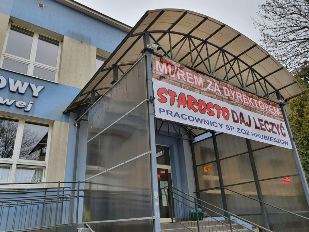 Czy zamkną szpital w Hrubieszowie? - ZDJĘCIA, WIDEO
