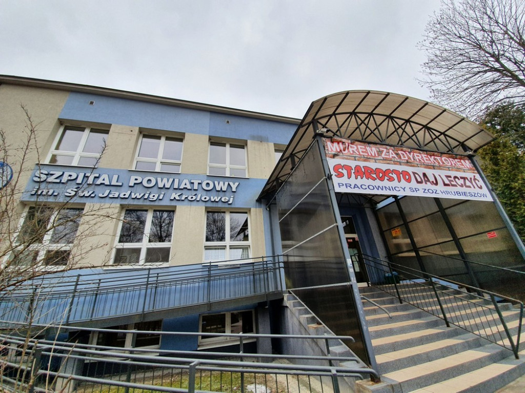 Czy zamkną szpital w Hrubieszowie? - ZDJĘCIA, WIDEO