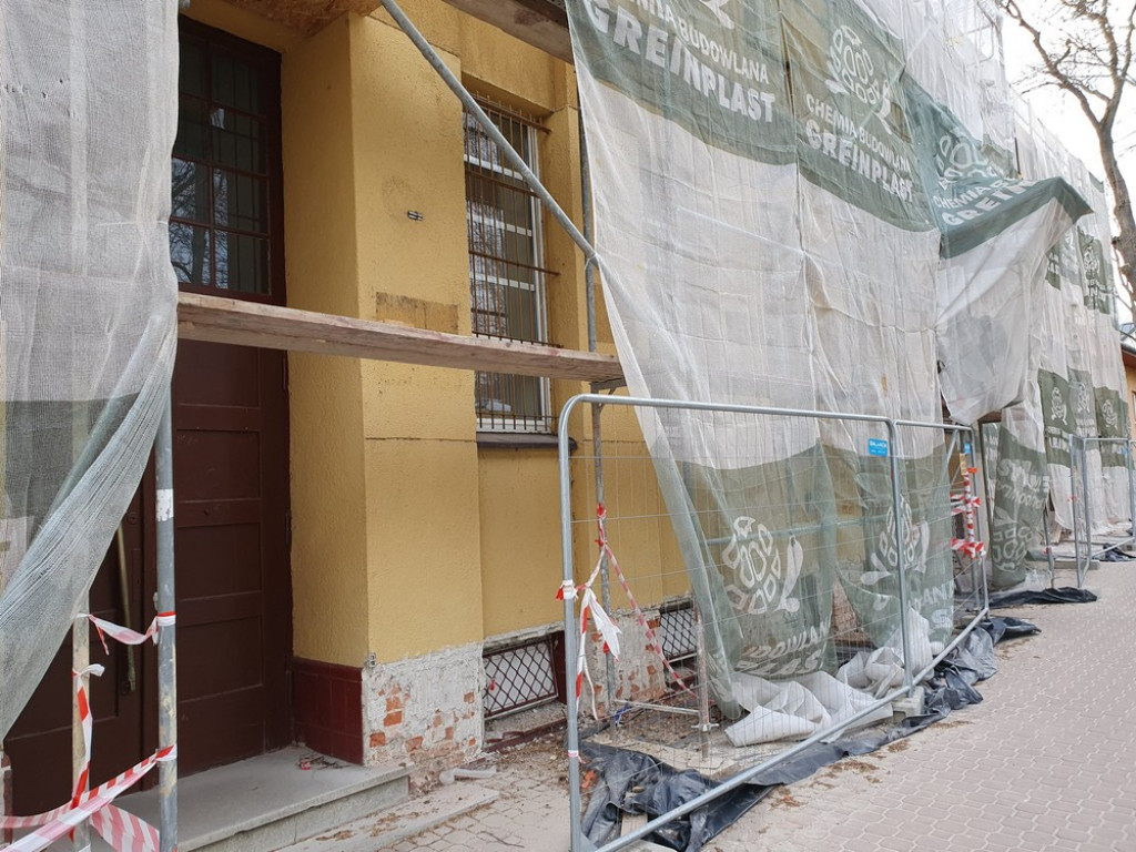 Hrubieszów: Remont budynku Urzędu Miasta i Starostwa Powiatowego - ZDJĘCIA