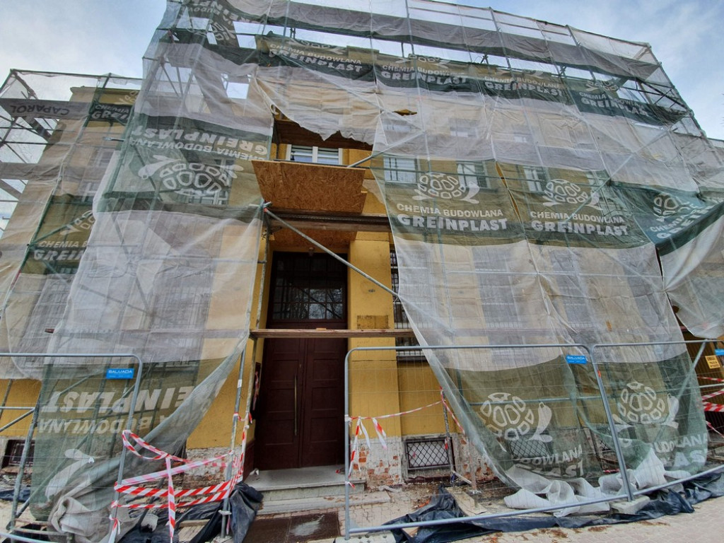 Hrubieszów: Remont budynku Urzędu Miasta i Starostwa Powiatowego - ZDJĘCIA