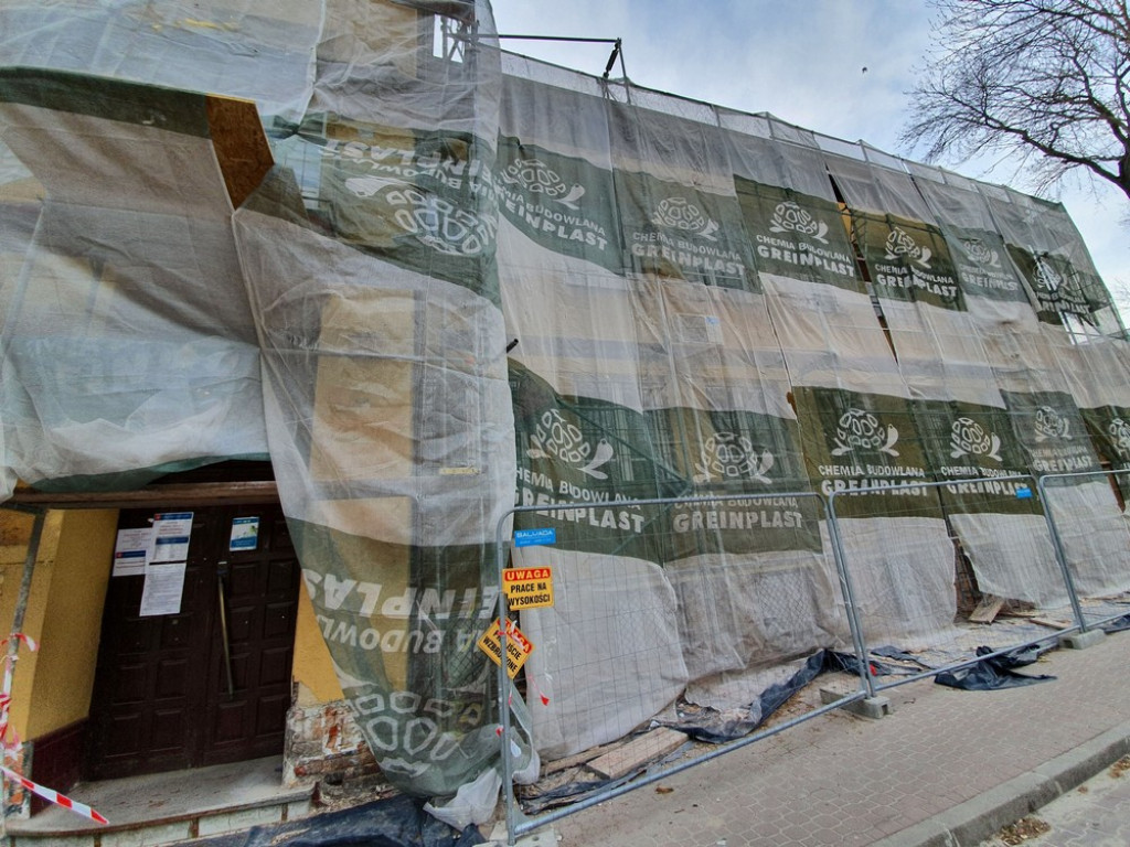 Hrubieszów: Remont budynku Urzędu Miasta i Starostwa Powiatowego - ZDJĘCIA